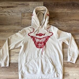IT Chapter Two Men’s Cream Hoodie Pullover Pennywise